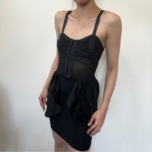 Alexander Wang Multi way black dress